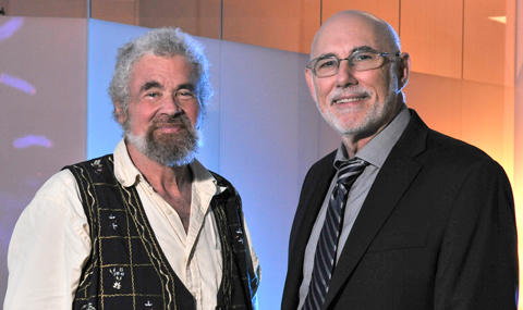 Dr. Woodring Wright and Dr. Jerry Shay (Credit: UT Southwestern)